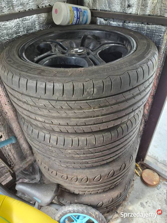 Felgi 5x120 r17 styling 68 m pakiet z oponami sprzedam