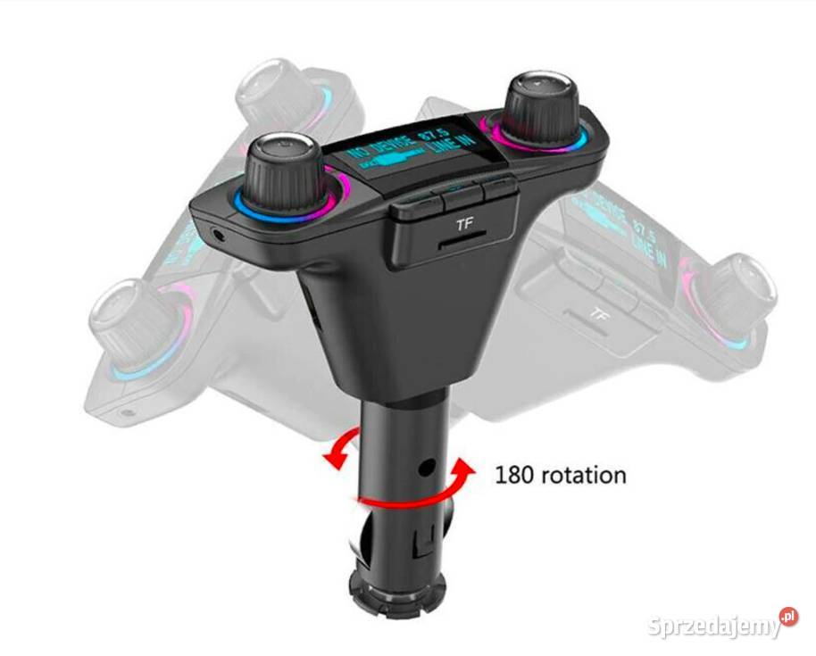 Transmiter FM odtwarzacz USB ładowarka MP3 podkarpackie Lubaczów