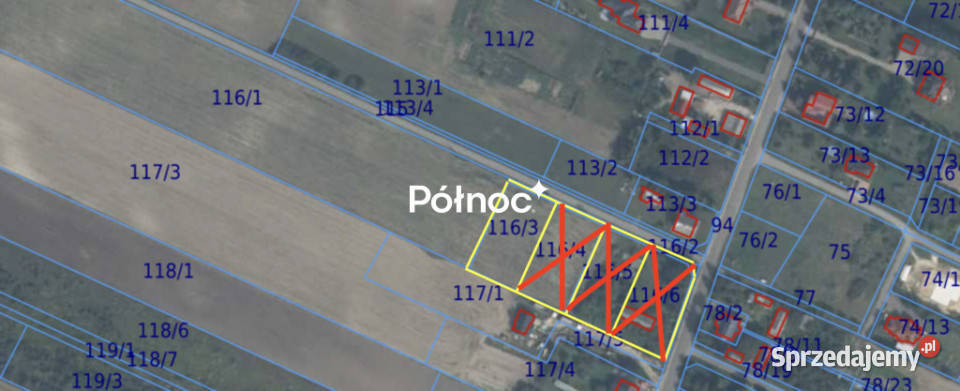 Działki budowlane w Janowie 1400m2 85 m2 Sprzedaż Janów
