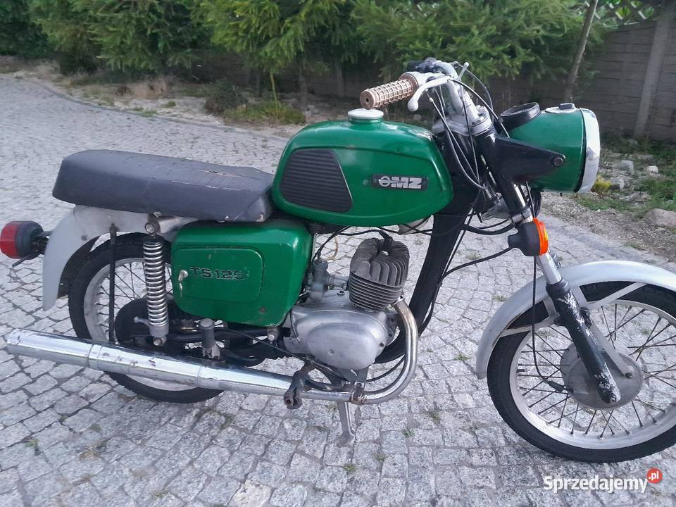 Mz ts 125 oryginalny lakier z dokumentami 125cm3 świętokrzyskie Tychów Nowy