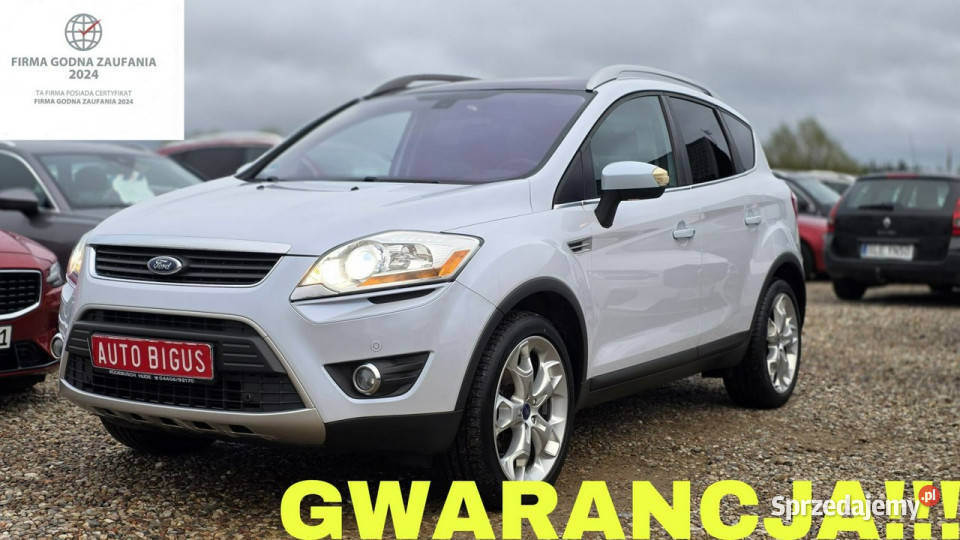 Ford Kuga Titanium Panorama Duża Navi xsenon I centralny zamek Lębork