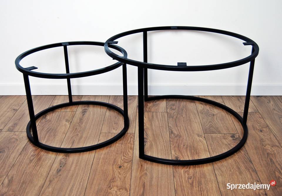 nogi metalowe komplet podstaw pod stoliki lubelskie