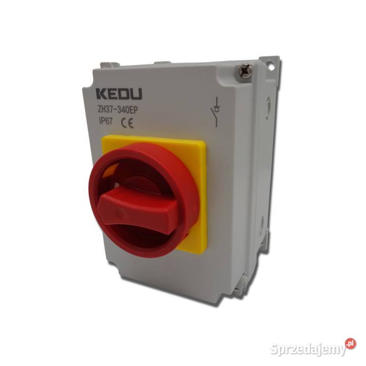 ROZŁĄCZNIK Izolacyjny ZH37 40A Obudowa IP67 3667 Solec Kujawski sprzedam