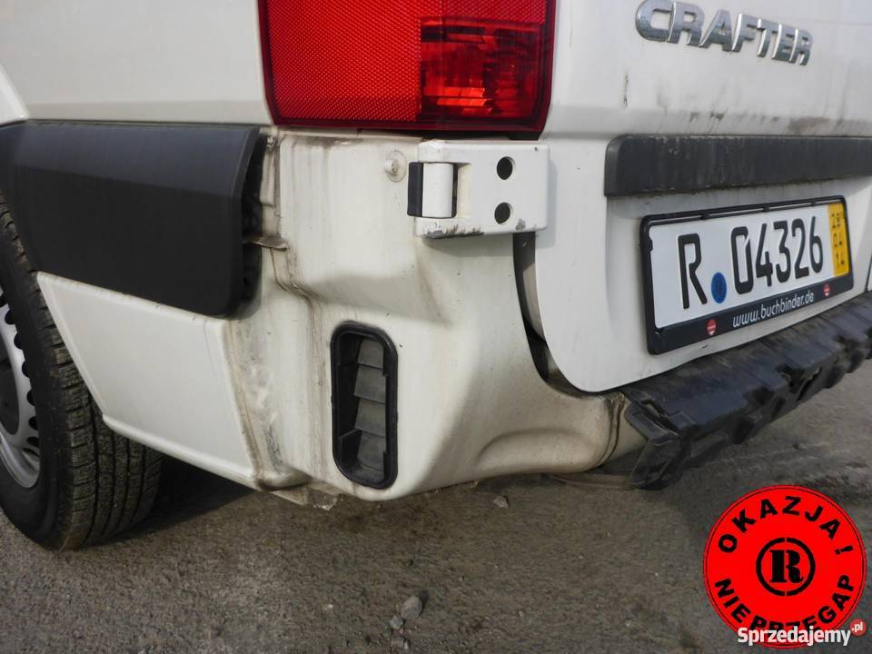 Blaszak VOLKSWAGEN CRAFTER 25 TDI 2011 105000 elektryczne lusterka Samochody dostawcze Kraków
