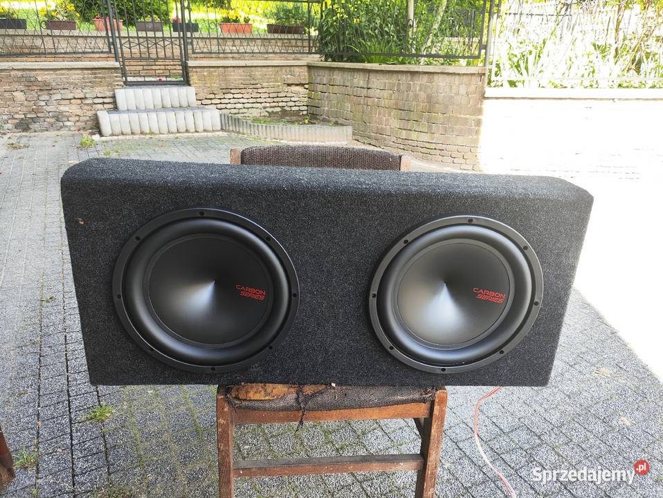 Skrzynia bassowa basowa tuba subwoofer dual 2x Niegowonice
