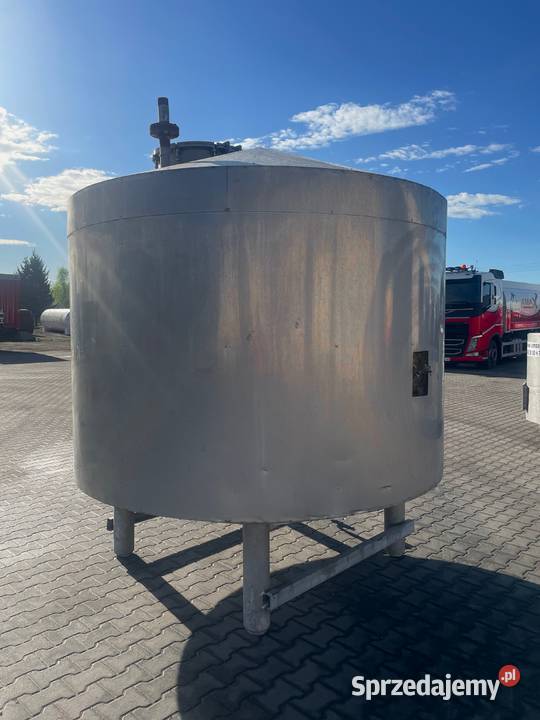 Zbiornik z nierdzewki 6000 litrów KO pionowy z Zbiorniki Oświęcim