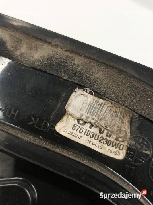 LUSTERKO LEWE 9PIN EUROPA 027477 Kia Sportage sprzedam