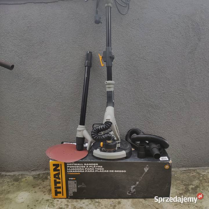 Szlifierka do gipsu z wysięgnikiem Titan 710 W Zawiercie
