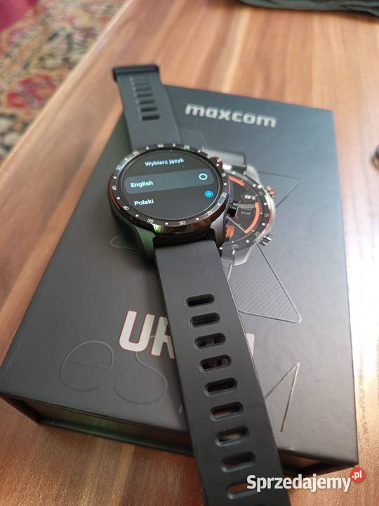 Smartwatch Maxcom FW01 Uran eSIM GPS mazowieckie Czerwona