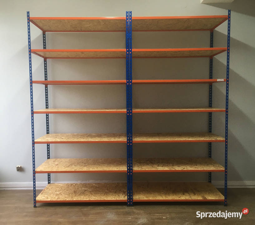 Regał magazynowy 1981x1230x742mm 10P WIÓR 123 NP 198cm Gomunice