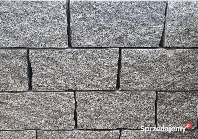 Kamień Murowy Granitowy 402020 Szary Granit Ściany i elewacje Warszawa