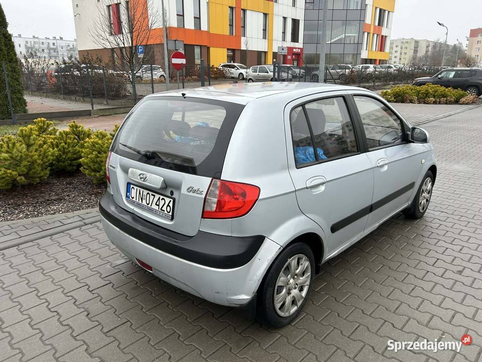 Hyundai Getz 2008r 11 benzyna Hatchback Inowrocław