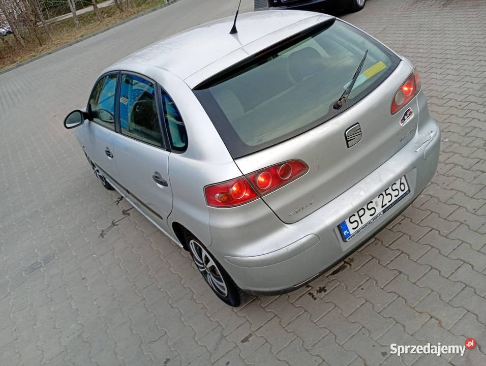 Seat Ibiza 14 16v gaz 2004r technicznie sprawny Ibiza