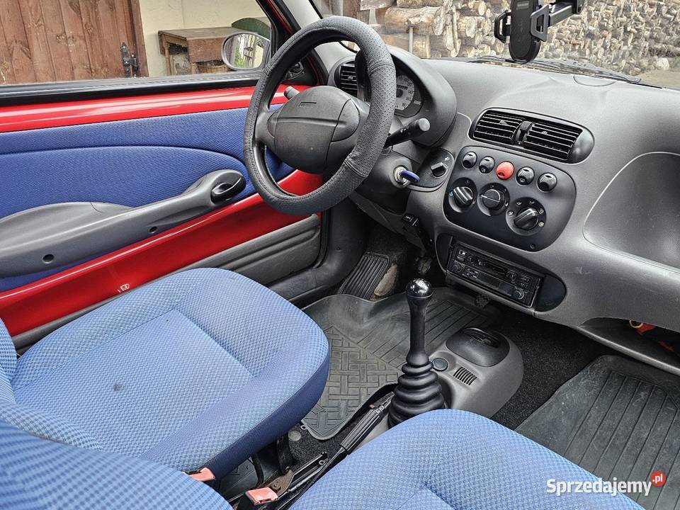 Fiat Seicento 09 benzyna gaz zadbany garażowany kupiony w Polsce Sobolew