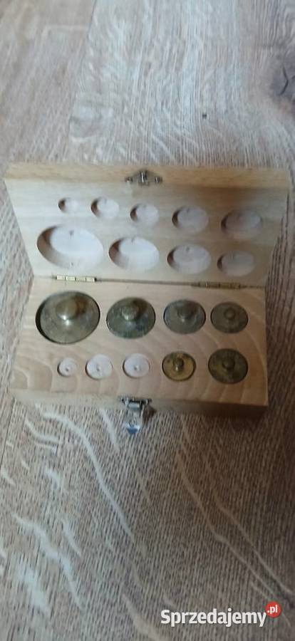 Stare odważniki do wagi Kraków