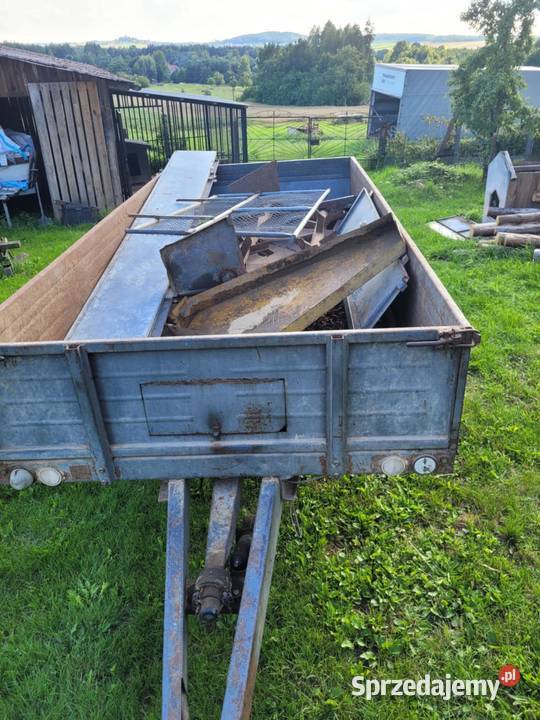 Rozrzutnik obornika jednoosiowy warfama 35t Rozrzutniki obornika Miedziana Góra