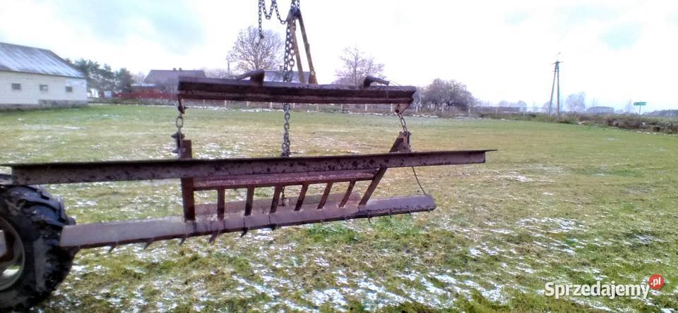 Włóka polowa brona lakowa talerzowka kverneland Maszyny uprawowe Rutki-Kossaki sprzedam
