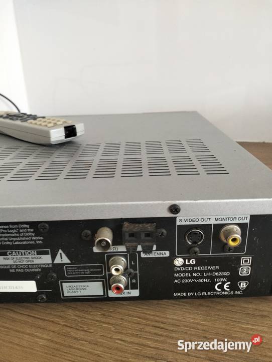 Amplituner z odtwarzaczem DVD LG LHD6230 retro Miejsce Piastowe