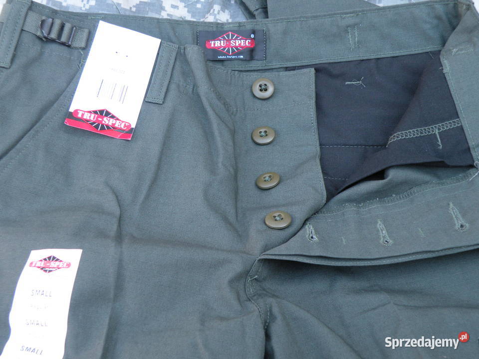 Spodnie BDU olive TRUSPEC small regular cotton Wrocław