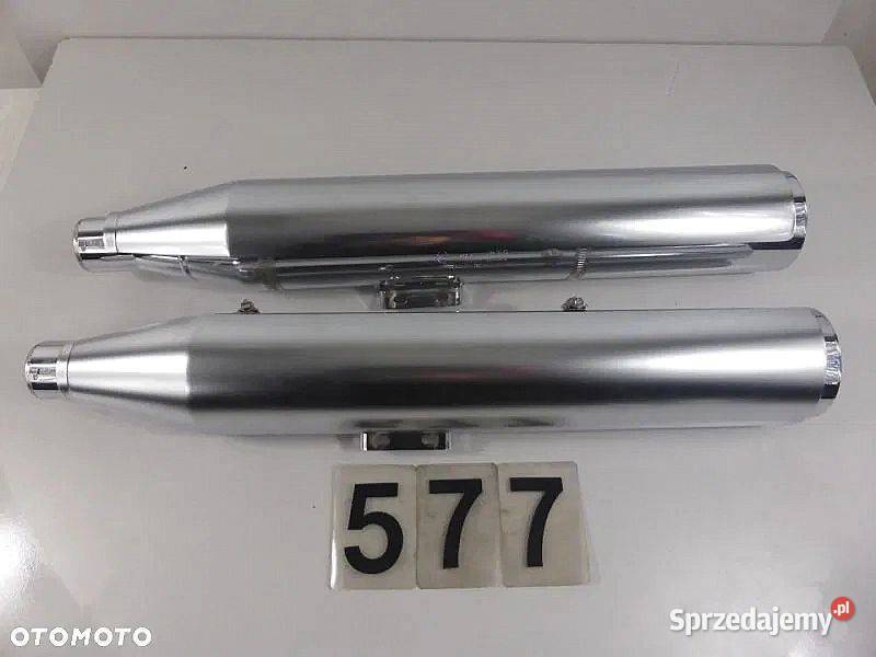 Tłumiki wydech Harley Davidson Flfb Flfbs Fat Części i akcesoria motocyklowe sprzedam