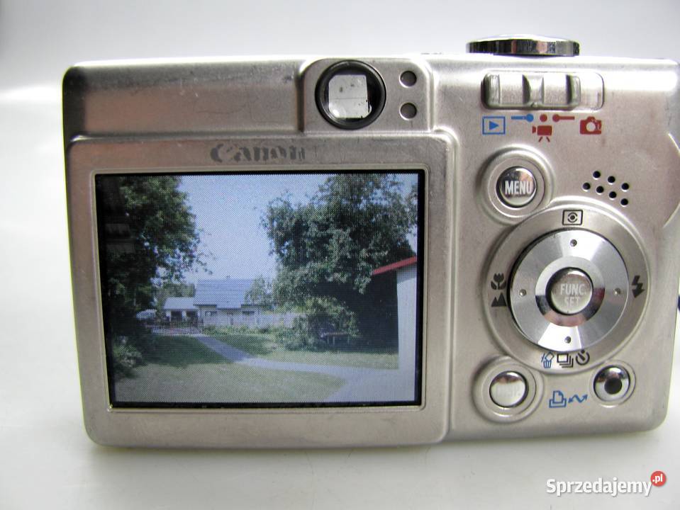 CANON POWERSHOT SD300 DIGITAL ELPH 4MPIX APARAT Brody