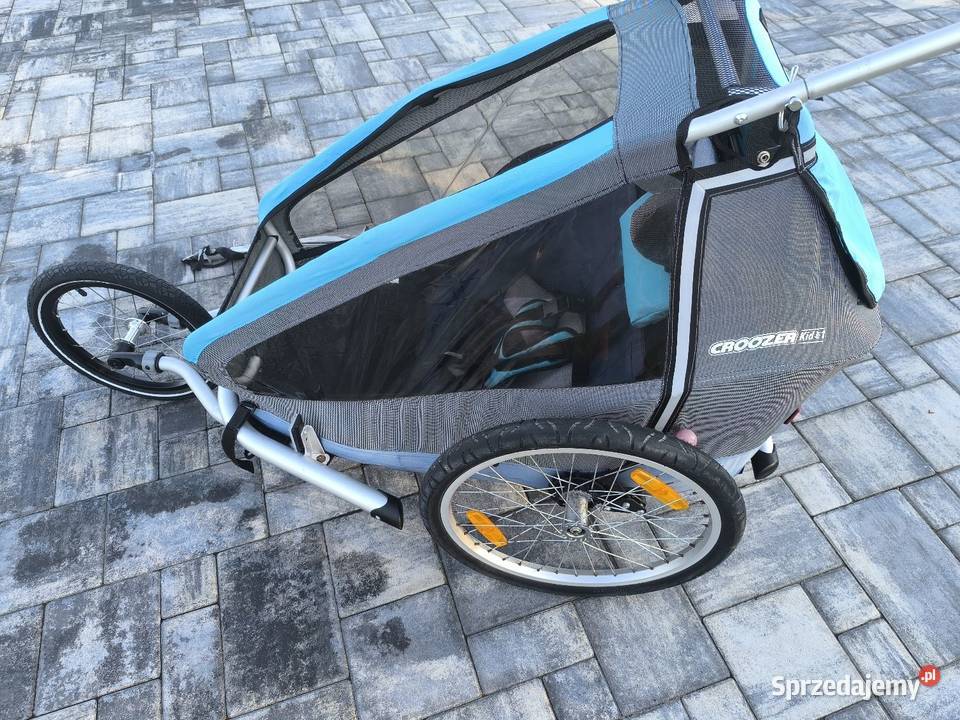 Przyczepka rowerowa 3 w 1 wózek jogger