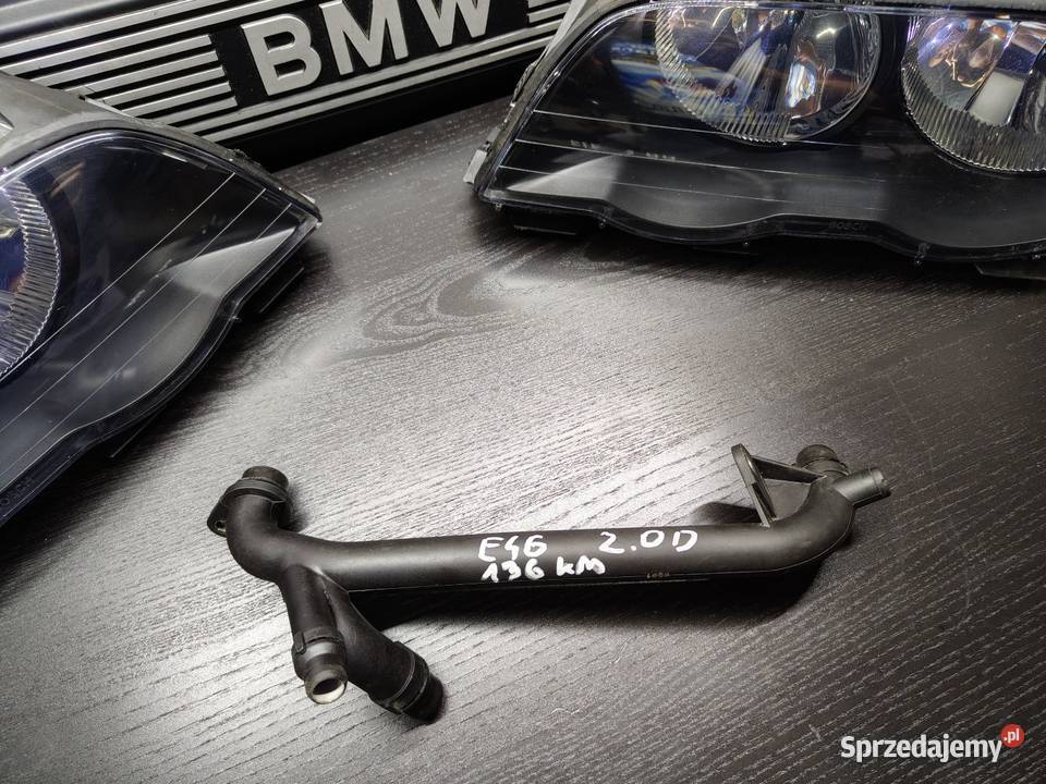 Bmw e46 20d 136 króciec rurka przewód powrotny osobowe Aleksandrów Łódzki sprzedam
