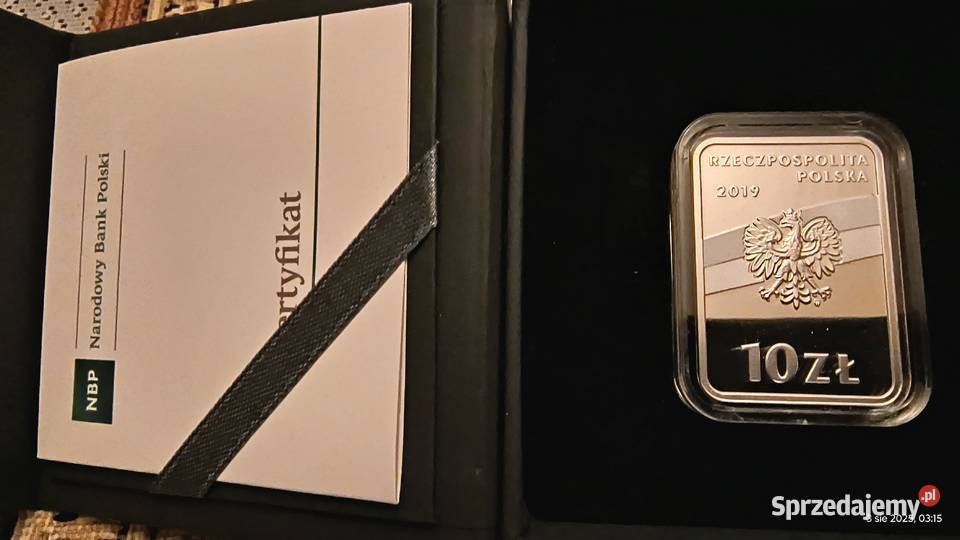 Wojciech Korfanty srebrna moneta kolekcjonerska Katowice