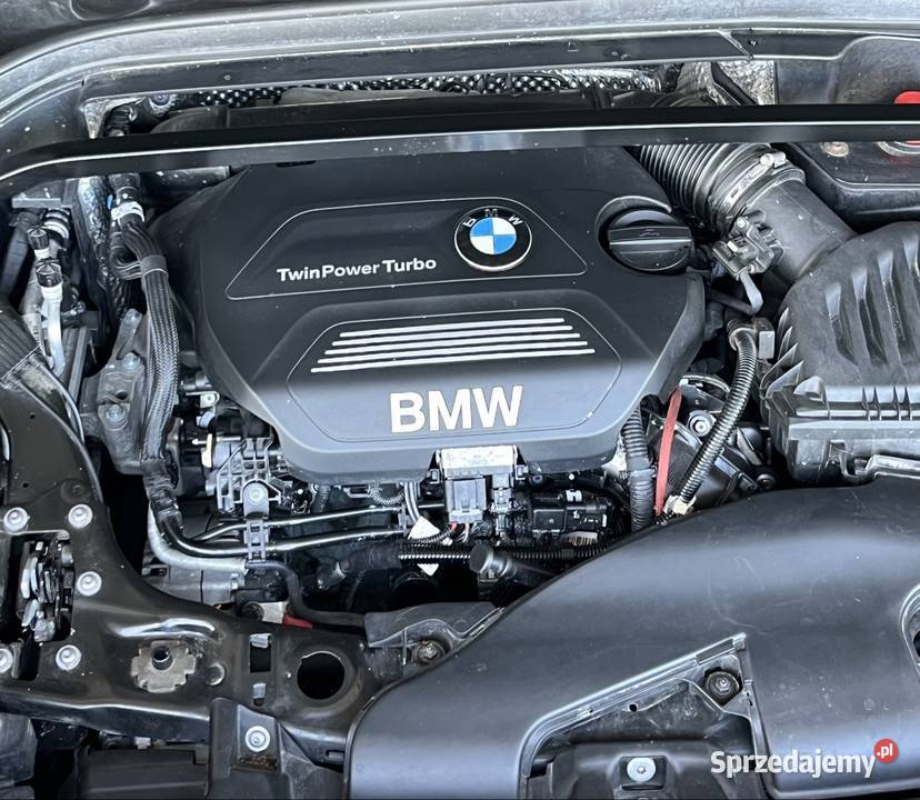 BMW X1 sDrive18d Automat 2 właściciel zadbany czarny Krapkowice