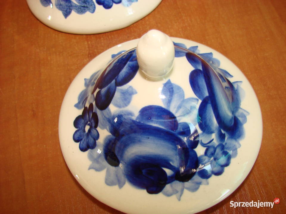 Włocławek fajansowy wazon 37 Pruszcz Gdański