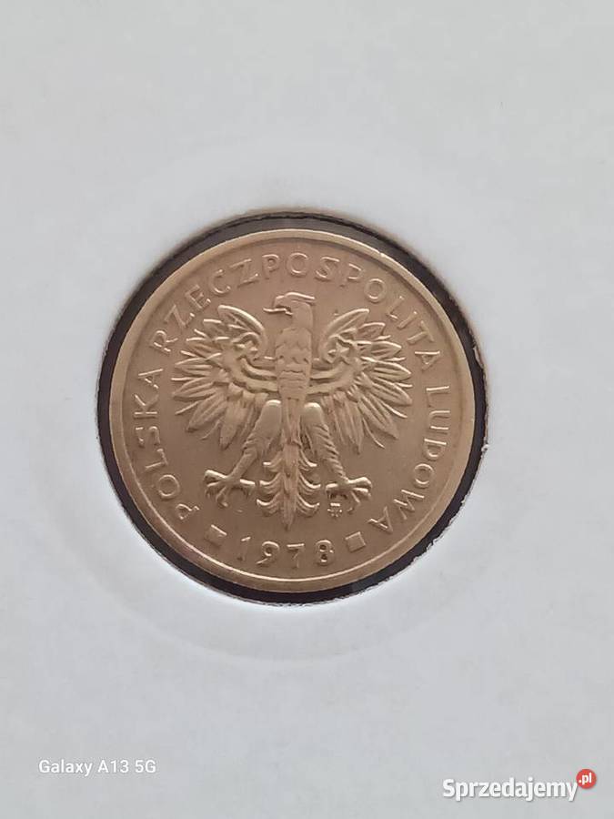 2 złote 1978 r ze znakiem mennicy 7 najniższy Kolekcje Konin
