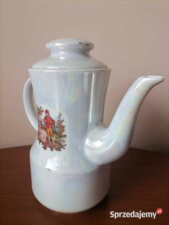 Dzbanek porcelanowy zakochana para Wawel PRL Wałbrzych