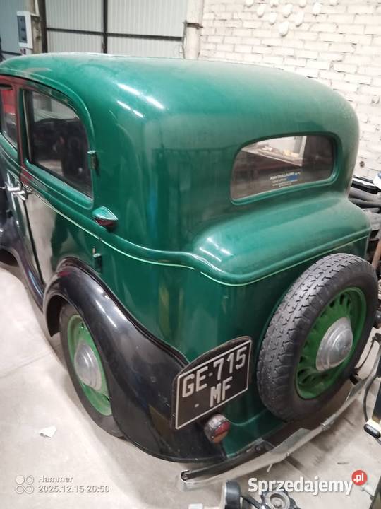 fiat balilla 508 1937r Pozostałe Ostrów Mazowiecka sprzedam