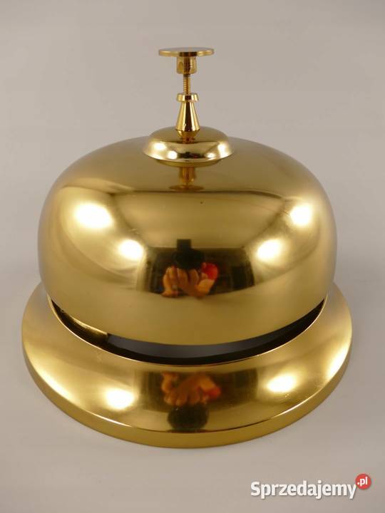 Aluminiowy dzwonek recepcyjny hotelowy sprzedam