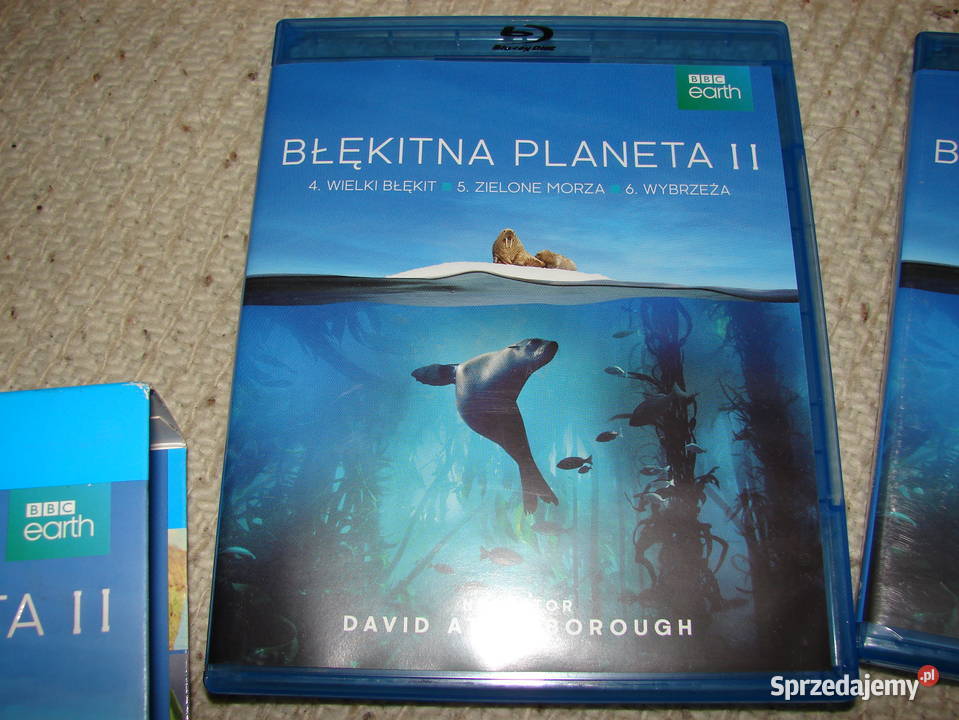 Płyty Bluraydisk Błękitna Planeta II zestaw 3 Elektronika Starogard Gdański