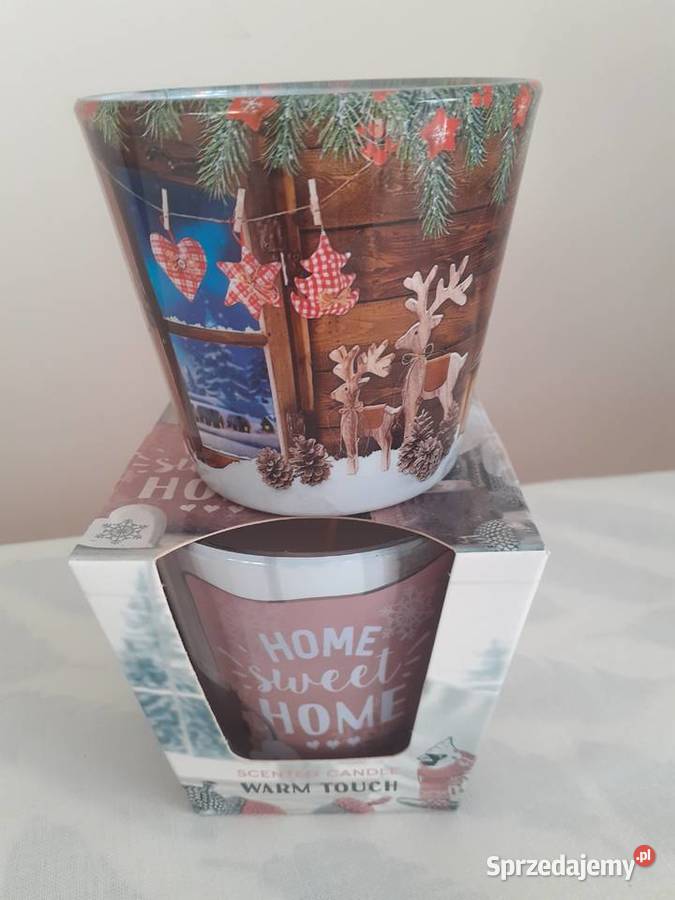 świeczki w szkle świąteczne 2 Boże Narodzenie