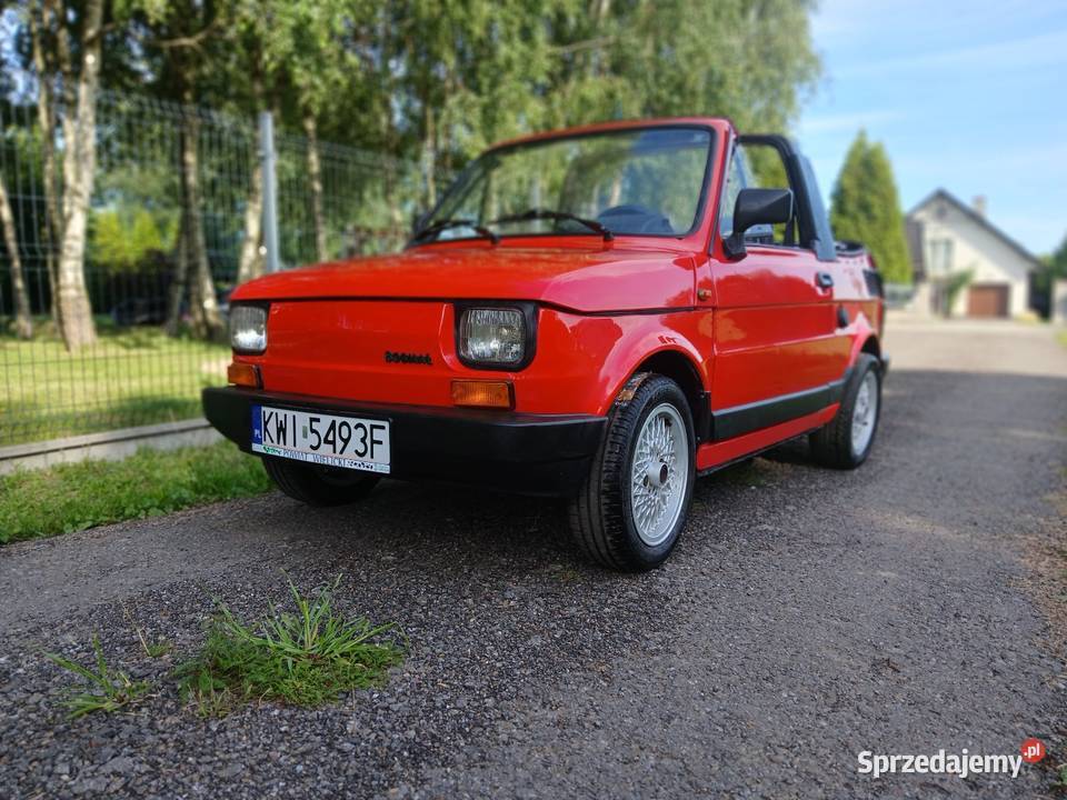 Fiat 126p bosmal cabrio z certyfikatem