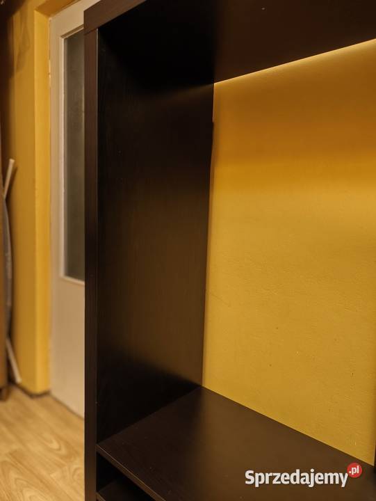 Szafka regał RTV IKEA Lappland ciemnobrązowa 183cm Łódź