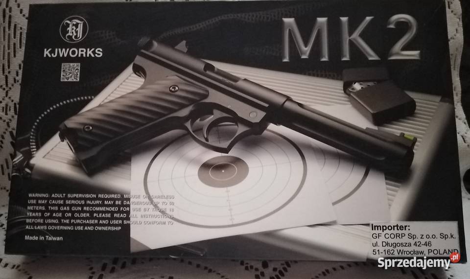 Replika pistoletu Ruger na nabój CO Łódź