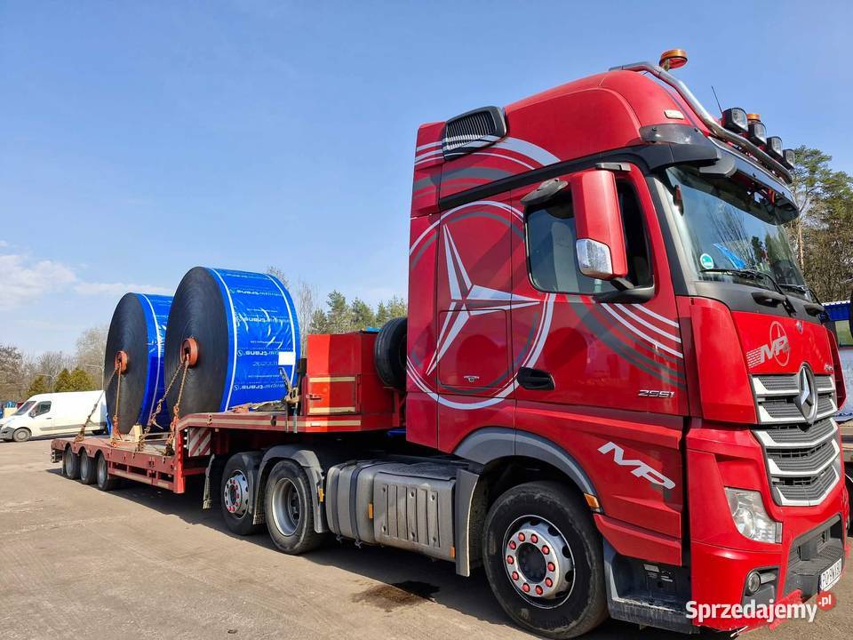 TRANSPORT NISKOPODWOZIOWY Maszyny Pojazdy