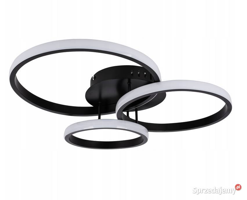 Lampa sufitowa LED PLAFON żyrandol RING BIAŁA Choroszcz