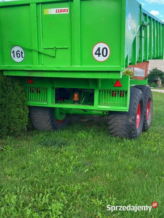 Przyczepa na tandemie 16t
