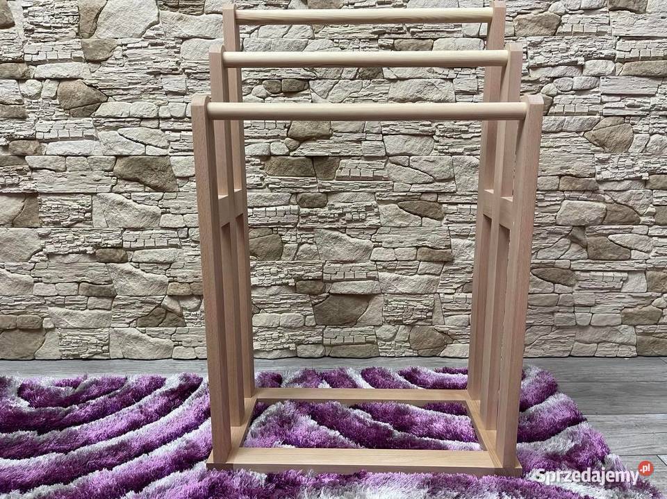 Suszarka drewniana łazienkowa na ręczniki podkarpackie Dębica sprzedam