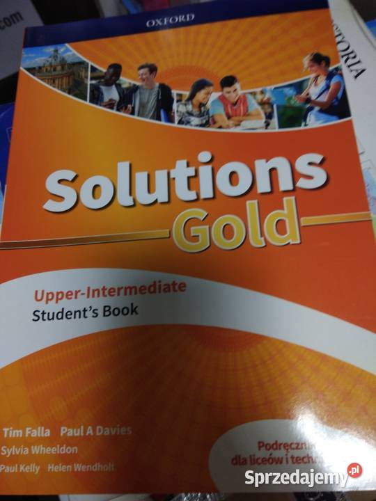 Solutions gold upper angielski antykwariat