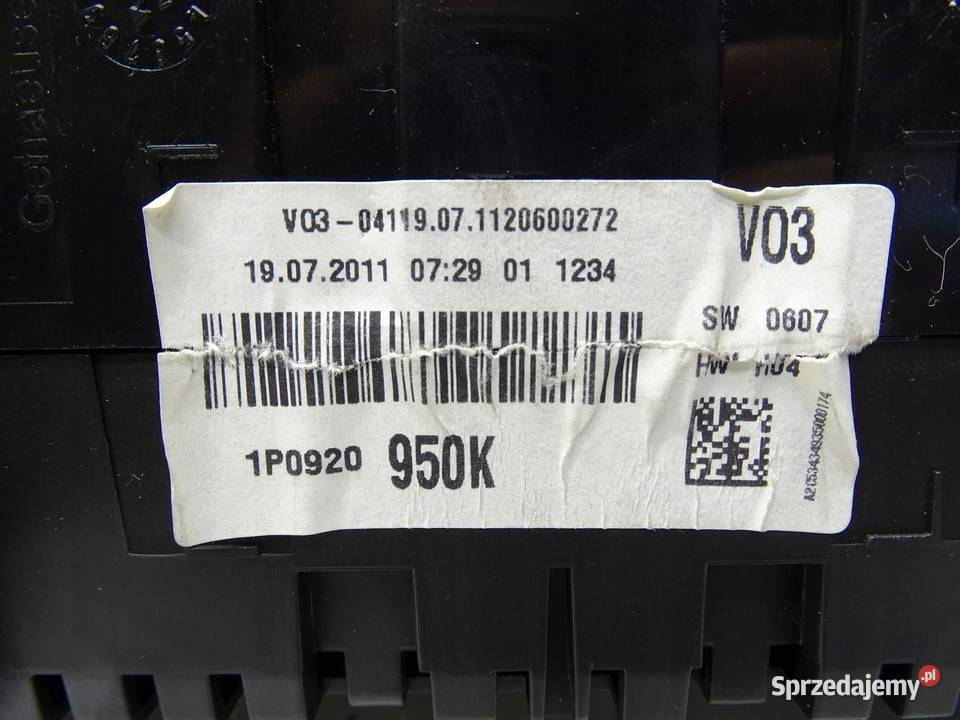 LICZNIK ZEGARY 20 TDI 1P0920950K SEAT LEON II sprzedam