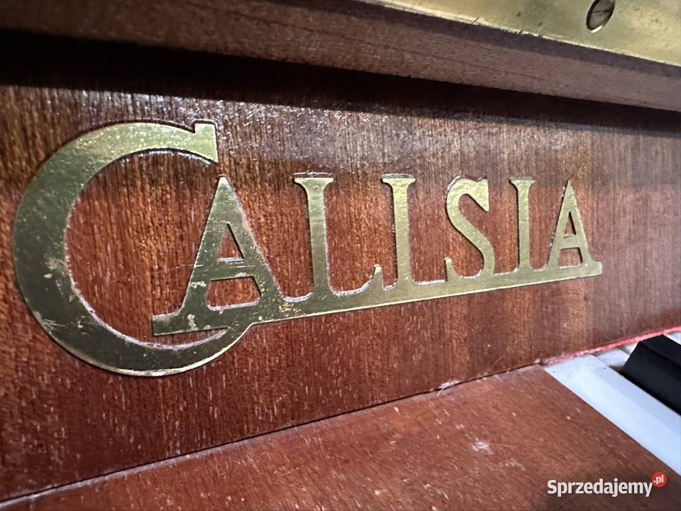 Na sprzedaż pianino Calisia uznanej polskiej wielkopolskie Kalisz