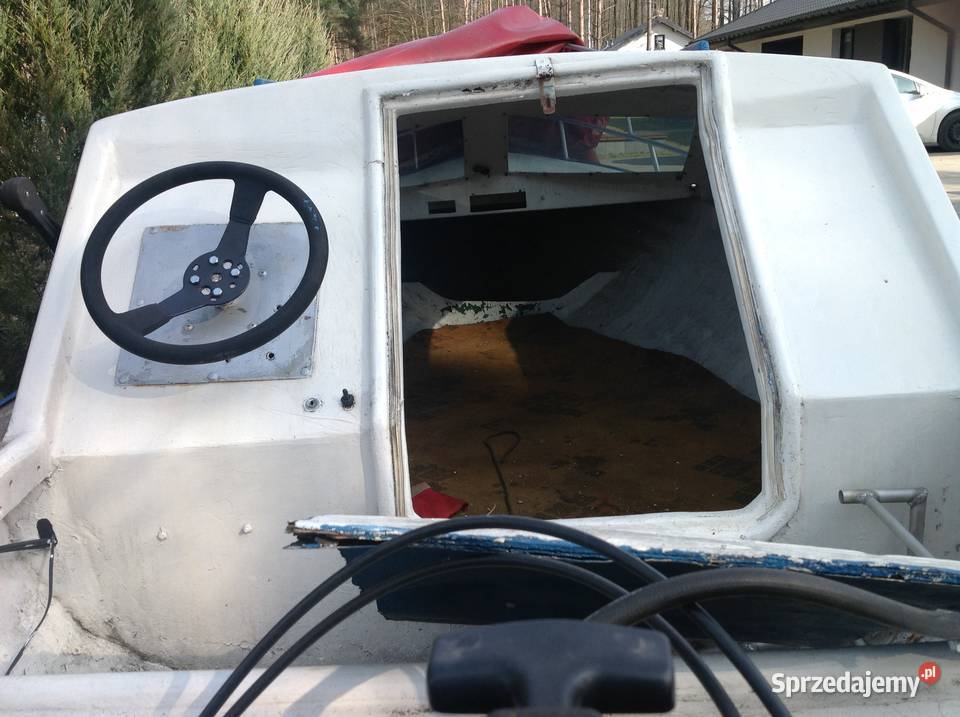 Łdka kpl z silnikiem i przvczepk podlaskie Choroszcz sprzedam