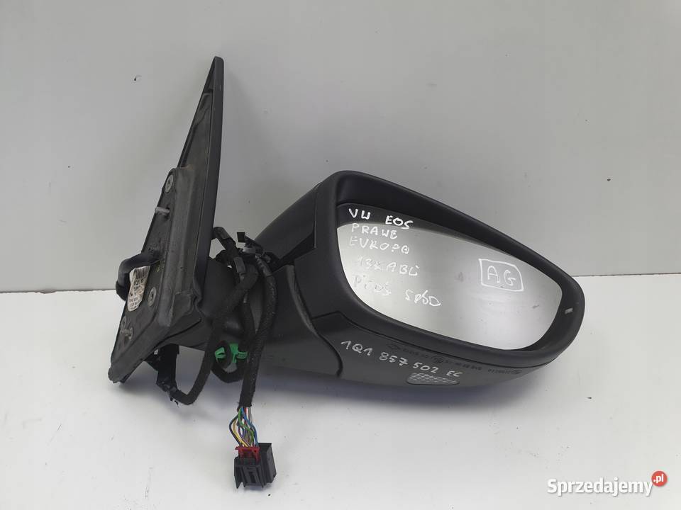 VW EOS LIFT LUSTERKO PRAWE PASAŻER 13 kabli Chełm