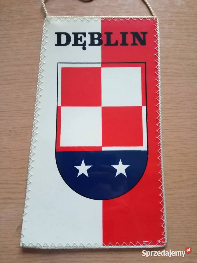 Proporczyk Liceum lotnicze Dęblin lata 80te PRL Dąbrowa Górnicza sprzedam