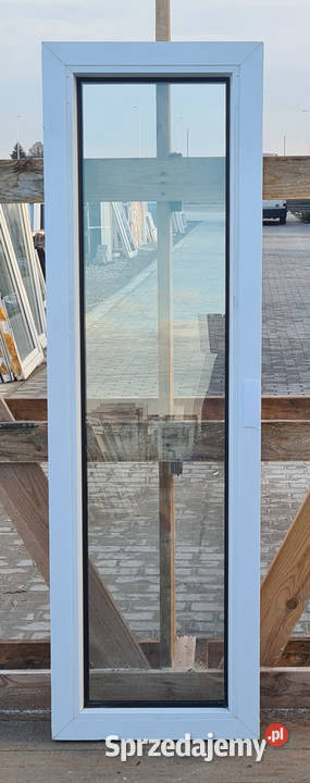 OKNA KacprzaK Witryna 40X133 FIX Używany PCV mazowieckie Siedlce sprzedam